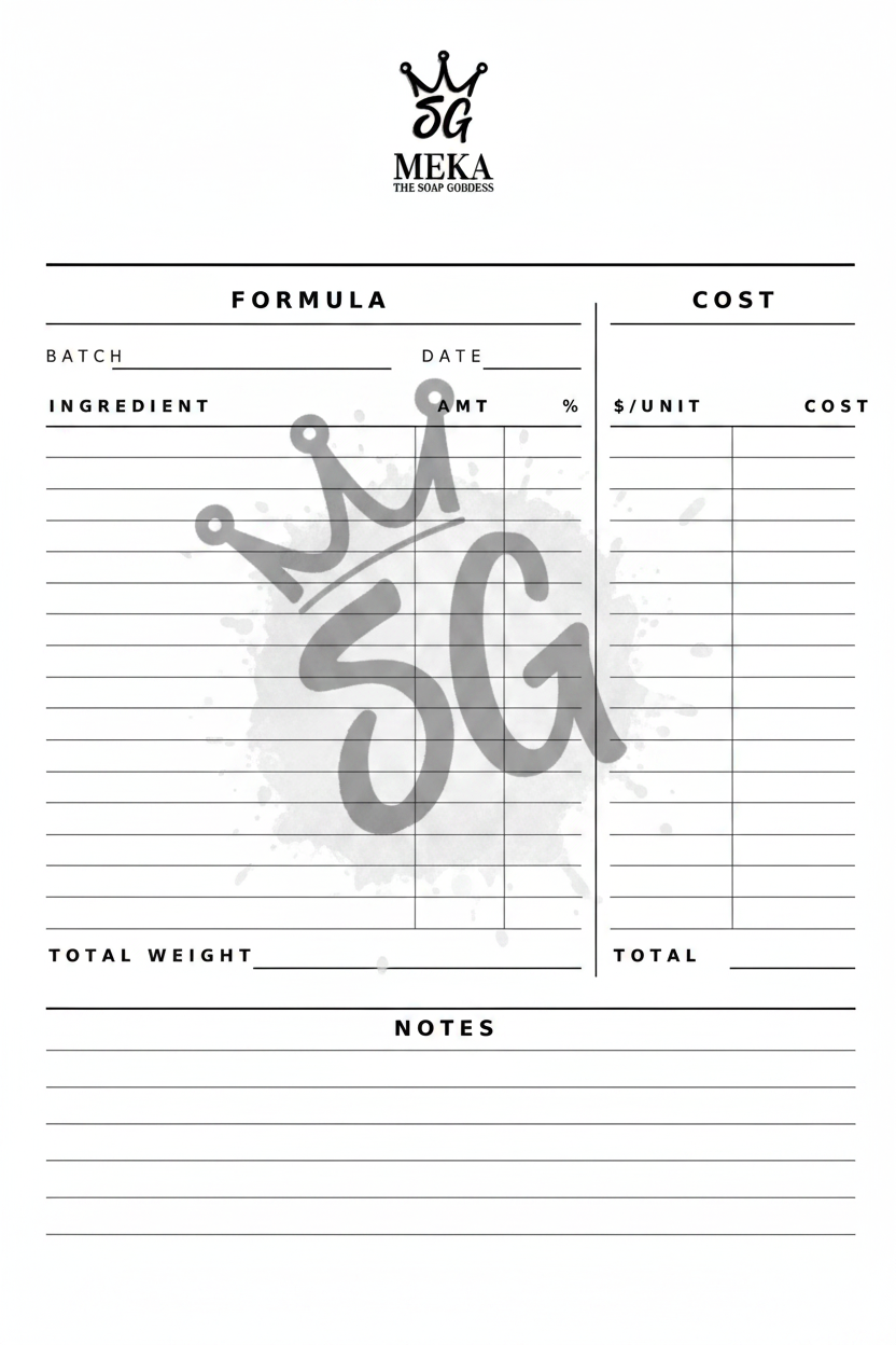 Formula Sheet